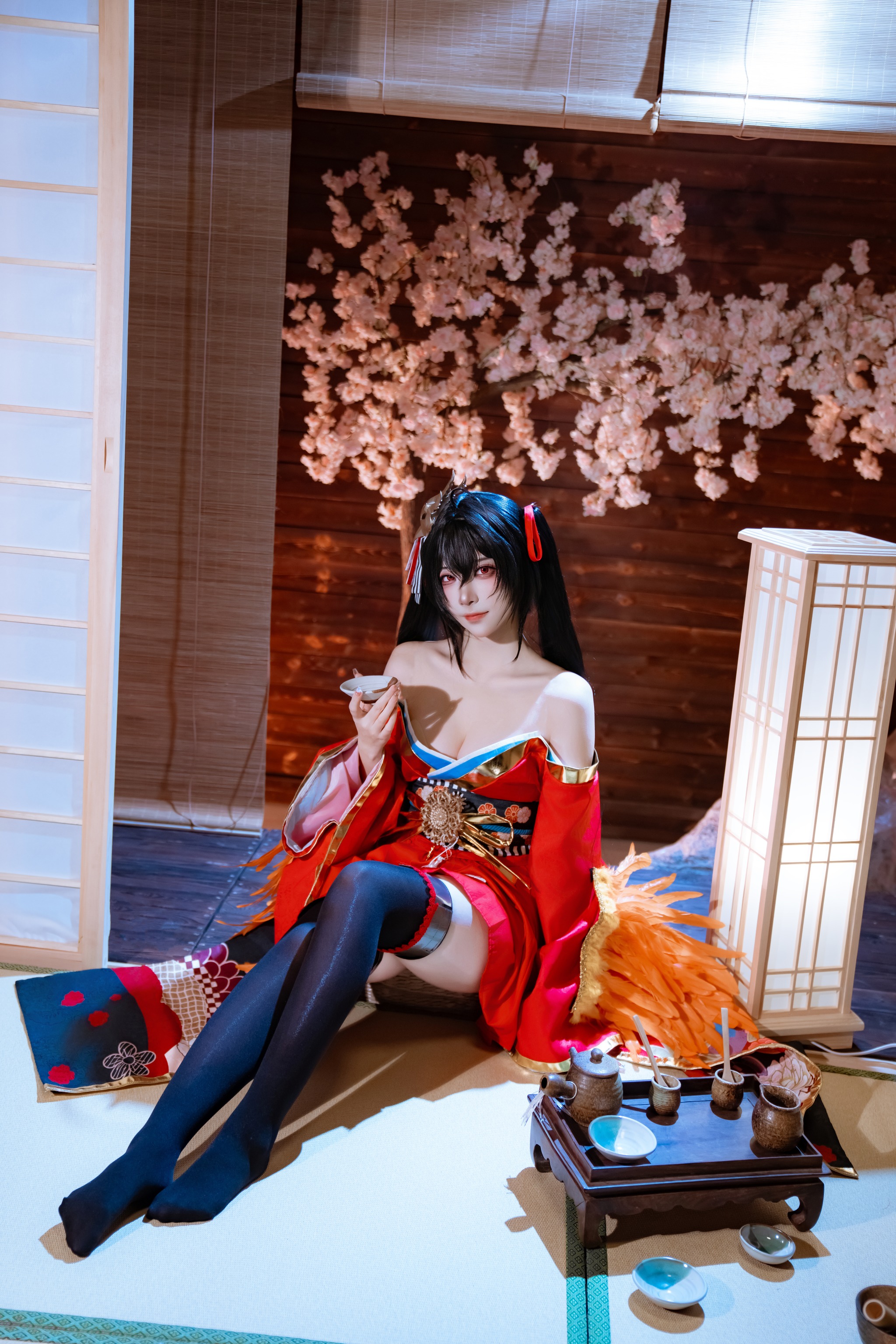 图片[1]-二佐Nisa – NO.233 碧蓝航线 大凤 原皮 [35P]-XikXak